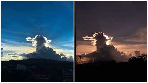 Cloud Formation In Cebu Shows Image Of Jesus On Sunday