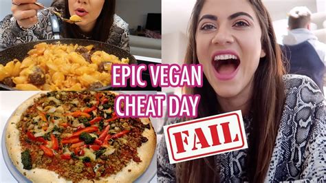 Epic Vegan Cheat Day Fail Youtube