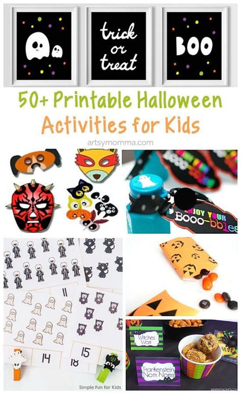 50 Spooktacular Halloween Printables For Kids Halloween Activities