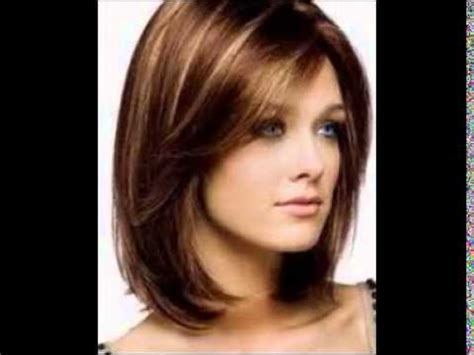The sharp edges of the cut can flatter almost any face type and age group. women hair cutting styles - YouTube