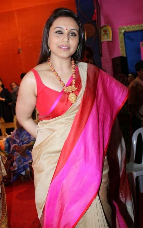 Rani Mukherjee The Star Bollywood Box Office Hot Saree Photos Shiner