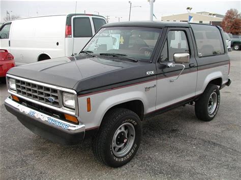 1985 Ford Bronco Ii Information And Photos Momentcar