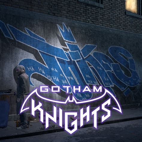 Artstation Gotham Knights Graffiti