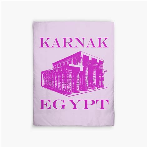 Karnak Duvet Covers By Impactees Redbubble