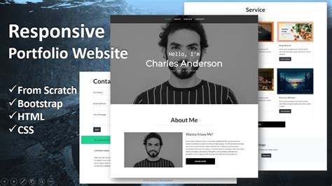 Ultra Responsive Portfolio Website Using Bootstrap Html Css From
