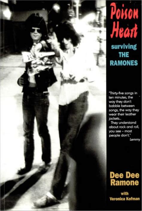 Dee Dee Ramone Poison Heart Surviving The Ramones Uk Book 487816 0