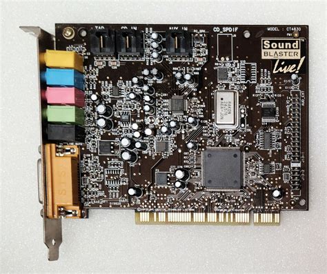 Creative Sound Blaster Live Pci Ct4830 Sound Card For Sale Online Ebay