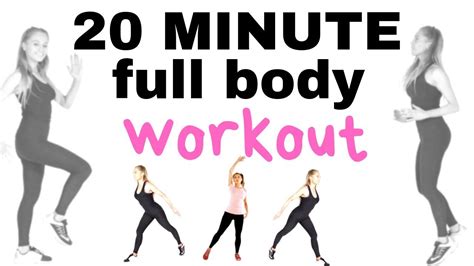 Home Fitness 20 Minute Weight Loss Workout Total Body At Home Burns