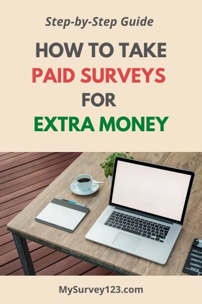 how to take paid online surveys for money step by step guide