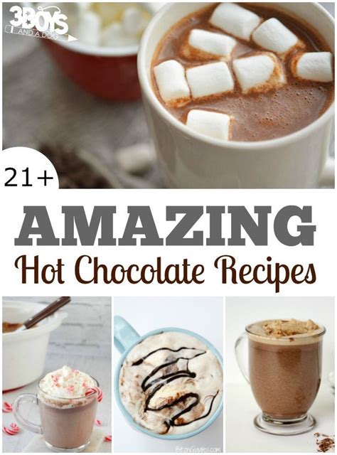 over 21 quick and easy hot chocolate recipes hot chocolate recipes hot chocolate recipe easy