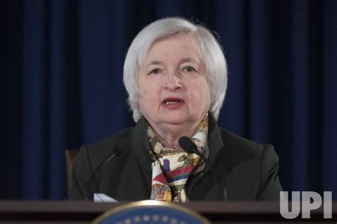 Photo Federal Reserve Board Chairwoman Janet Yellen Speaks In Washington Dc