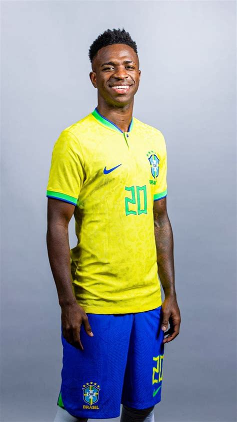 Vini Jr Seleção brasileira masculina Camisa do brasil Vinicius jr