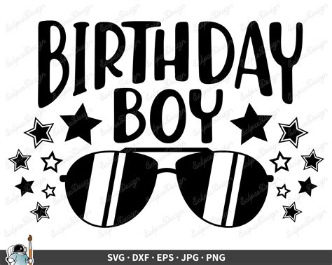 Birthday Boy Svg Birthday Boy Clip Art Vector Birthday Svg Etsy