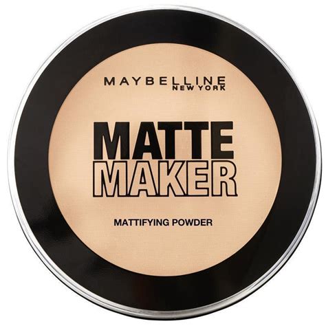 The loose powder helps to tone down the intensity of the eyeshadow and makes transition between the colours smoother. Buy Maybelline Matte Maker Pressed Powder - 10 Classic ...