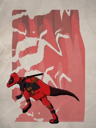 Dinosaur Deadpool X Post From Rcomicbook Rdeadpool