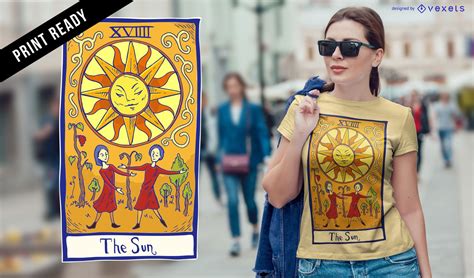 Maybe you would like to learn more about one of these? Tarot Card T-shirt Design - Vector Download