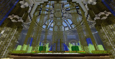 I also decided to add a racetrack just for fun. Garden Palace Minecraft Project