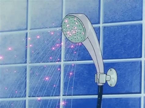 Anime Shower GIF Anime Shower Bath Upptäck och dela giffar