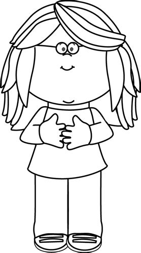 Get thousands of vector art in ai, svg, eps and cdr. Little Girl Wearing Glasses Clip Art - Little Girl Wearing ...