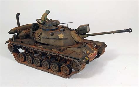 135 Built M48 Patton Vietnam Scale Model Built And Painted Etsy