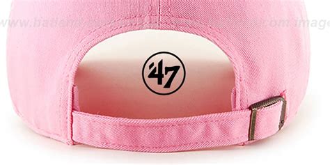 47 Blank Classic Strapback Light Pink Hat
