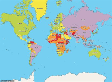 The Most Dangerous Countries In The World For 2020 Revealed Interactive Map Shows Libya And