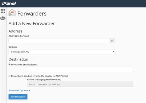 How To Create Email Forwarder In Cpanel Ipserverone