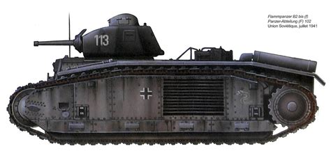 Axis Tanks And Combat Vehicles Of World War Ii Panzerkampfwagen B2f