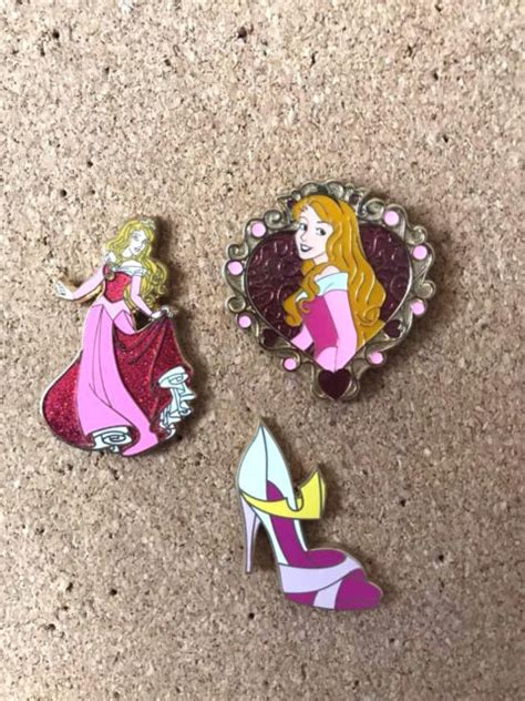 Disney Pin Lot 3 Sleeping Beauty Princess Aurora Bnwt Ebay