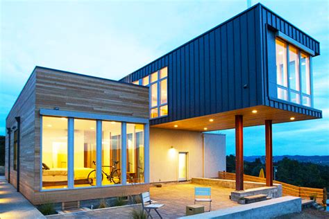 Modern Prefab Uluos Cloverdale Home In Sonoma Valley Built