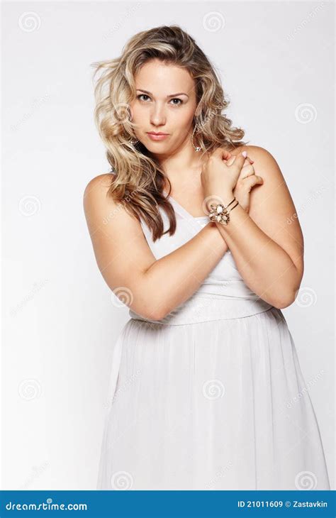 Beautiful Plus Size Woman Royalty Free Stock Images Image 21011609