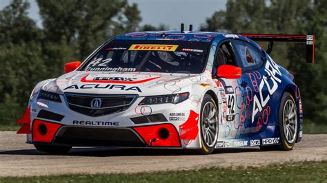 2015 Acura Tlx Gt Race Car Wallpapers And Hd Images Car Pixel
