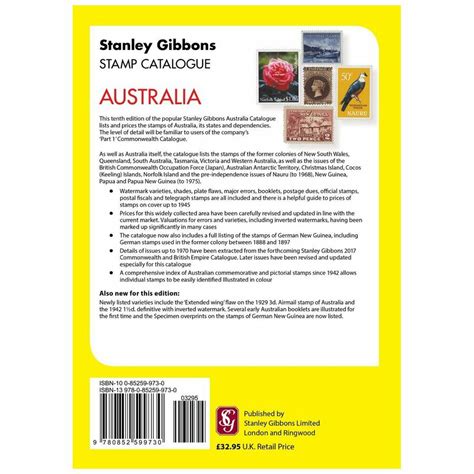 Stanley Gibbons Australia Stamp Catalogue 11th Edition Philatelicly