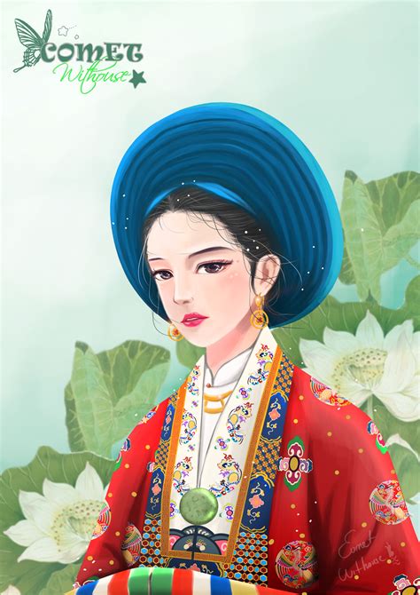 Vietnamese Traditional Royal Clothes Nguyen Dynasty 1802 1945 Ad