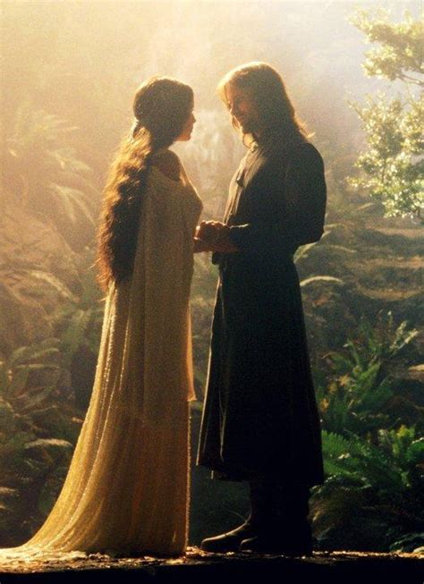 Arwen And Aragorn Lord Of The Rings Aragorn And Arwen The Hobbit