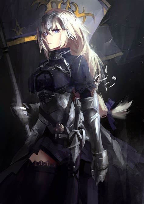 Wallpaper Fate Series Fate Apocrypha Anime Girls Ruler Fate Apocrypha Jeanne D Arc Blonde