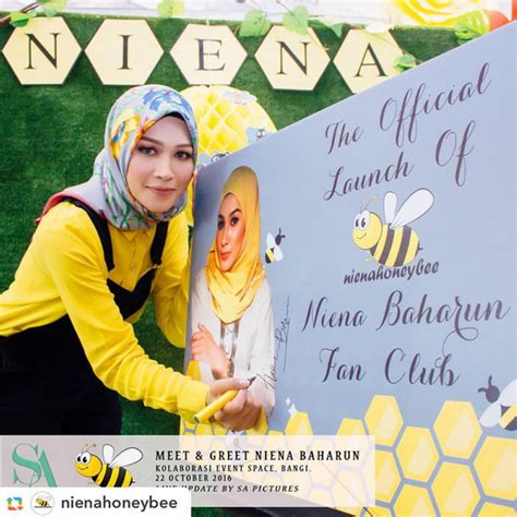 Sayangku kapten mukhriz episod 1. Actor Niena Baharun's Bee Themed Meet & Greet - IzsyPizsy