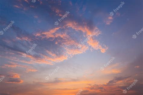 Premium Photo Dramatic Colorful Sunset And Sunrise Twilight Sky
