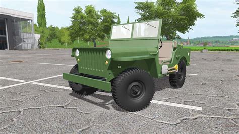 Jeep Willys Mb 1942 для Farming Simulator 2017