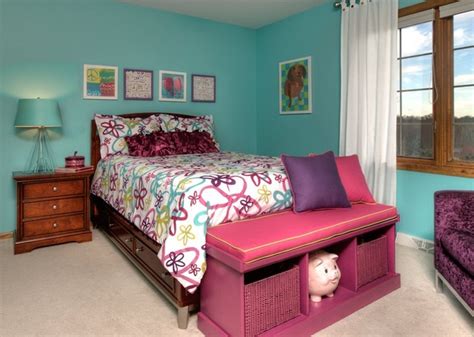 Try to see the future design from her perspective. Teenage girl's bedroom - Traditional - Kids - Milwaukee ...