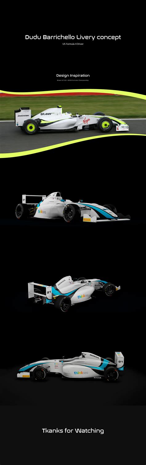 Us F4 Livery Concept Design On Behance