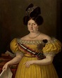 María Cristina de Borbón, reina de España por Carlos Blanco, 1834 ...