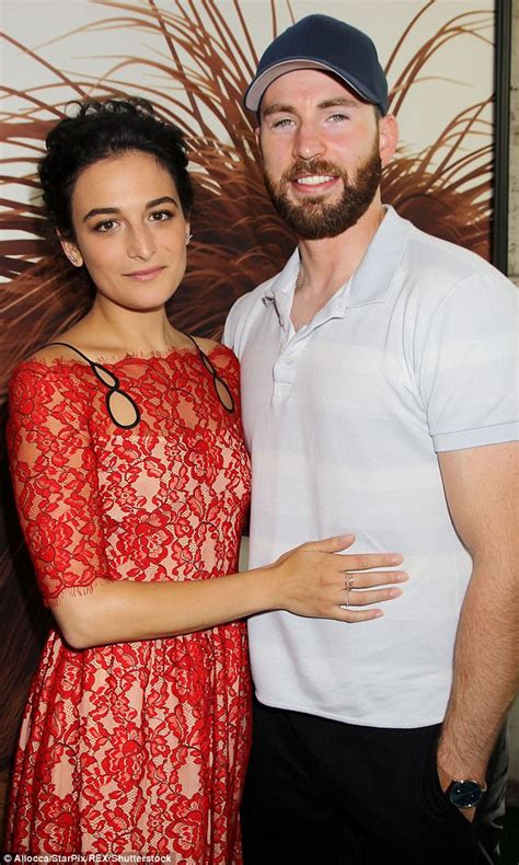 Chris Evans Raves About Ex Girlfriend Jenny Slate Daily Mail Online