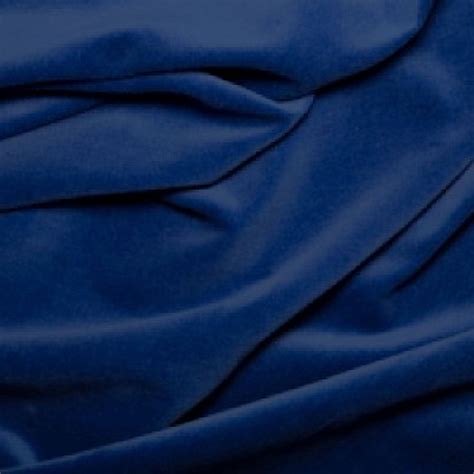 Royal Blue Premium 100 Cotton Velvet Fabric Material 112cm 44 Wide