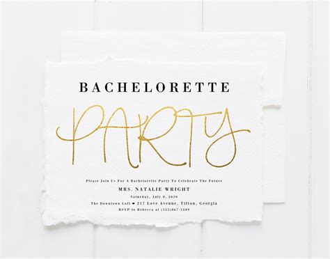 Printable Bachelorette Party Invitations Bachelorette Etsy