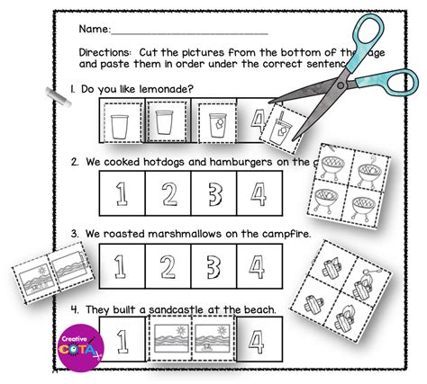 Story Retell 4 Picture Sequencing Activities And Worksheets Made By