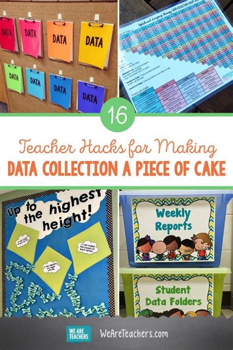 16 Teacher Hacks For Making Data Collection A Piece Of Cake Teacher