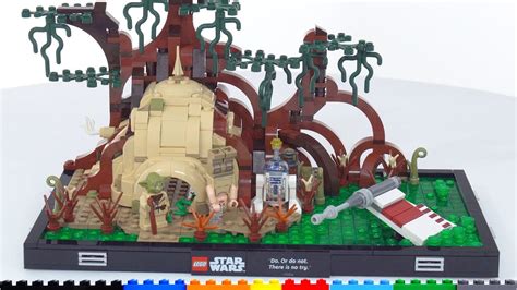Lego Star Wars Dagobah Jedi Training Diorama 75330 Review Yodas Hut