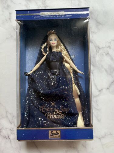 vintage mattel 2000 celestial collection evening star princess barbie doll ebay