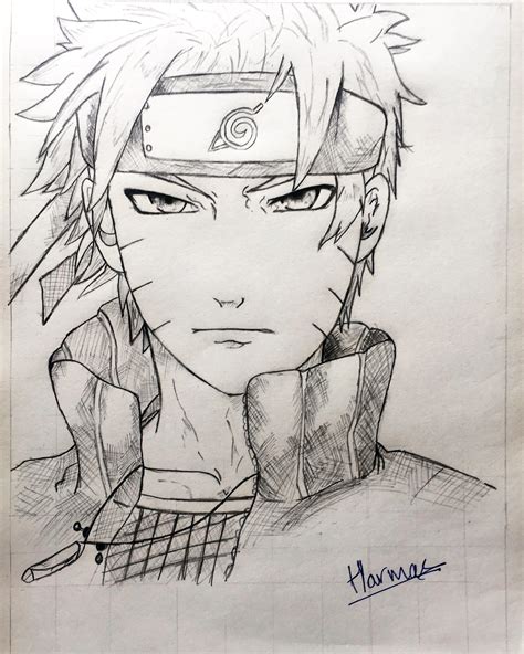 Since Everyone Is Posting Their Naruto Drawings Here S Mine Of The